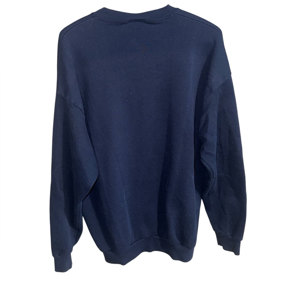 Tommy Hilfiger Blue Crew Neck Sweater - Picture 3 of 3